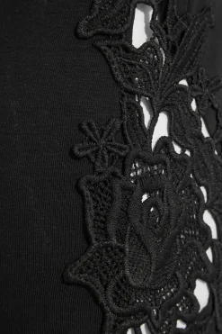 Cropped Lace Leggings