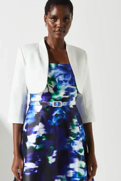Crop Sleeve Bolero Jacket