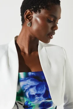 Crop Sleeve Bolero Jacket