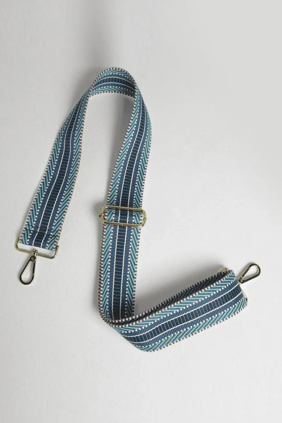 Crossbody Bag with Aztec Strap