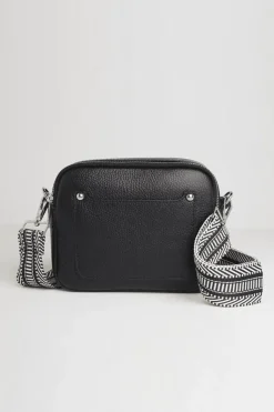 Crossbody Bag with Aztec Strap