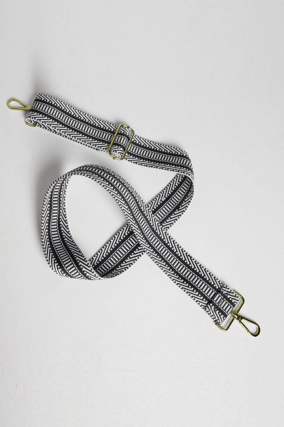 Crossbody Bag with Aztec Strap