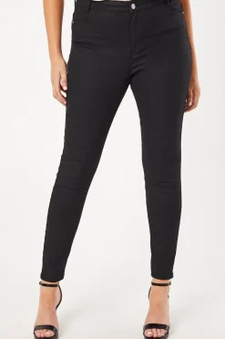 Curve Coated Skinny Jean