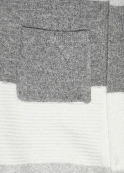 Curve Edge to Edge Longline Colourblock Cardigan