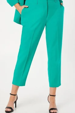 Curve Green Ankle Grazer Trouser