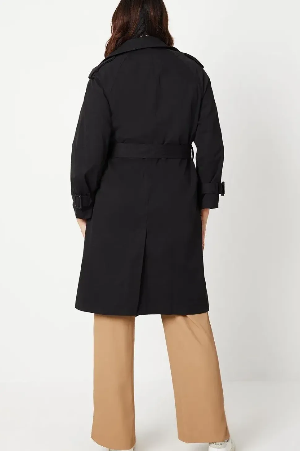 Curve Premium Longline Belted Trench Coat