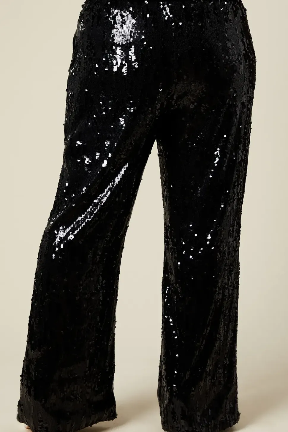 Curve Sequin Kickflare Trouser