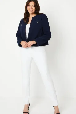 Curve Trim Detail Jacket