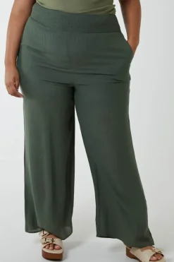 Curve Wide Leg Trousers