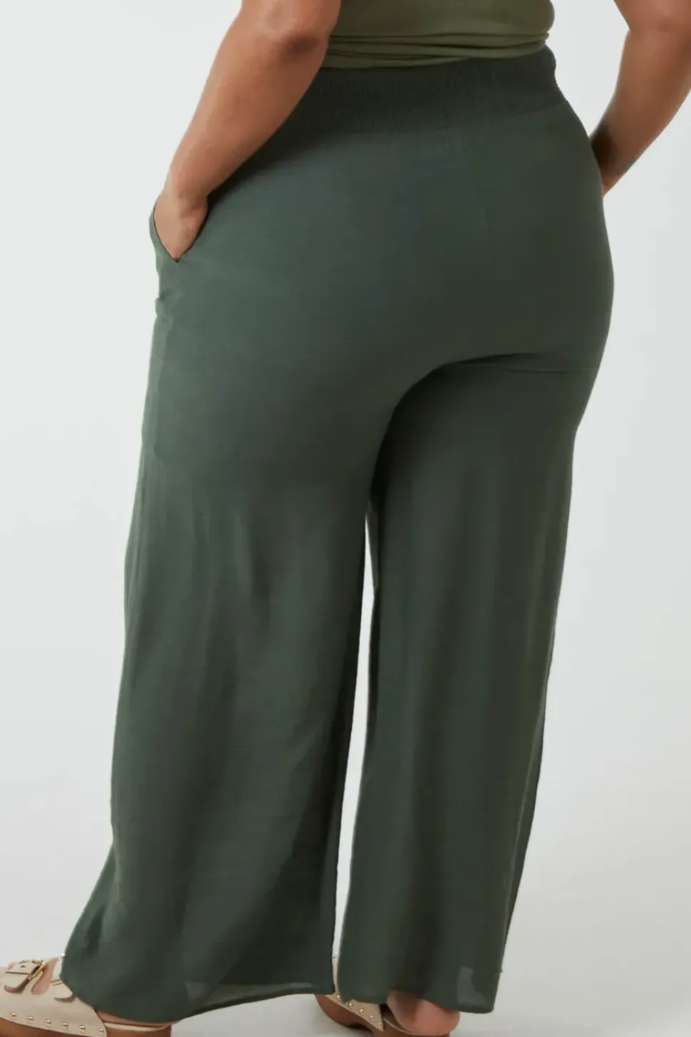 Curve Wide Leg Trousers