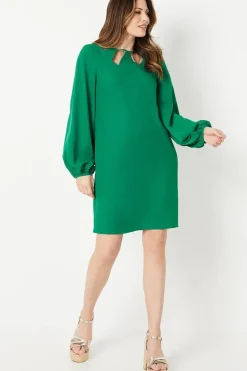 Cut Out Detail Shift Dress