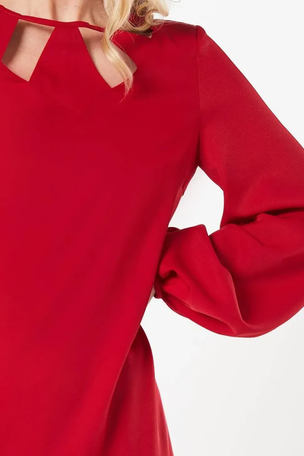 Cut Out Detail Shift Dress