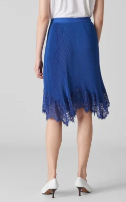 Dahlia Pleated Lace Skirt-