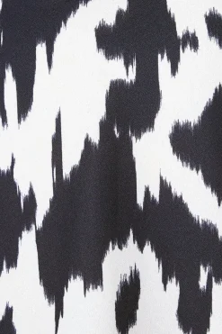 Dalmation Print Pussybow Blouse