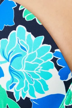 Dd+ Bold Blooms Multiway Strapless Padded Bikini Top