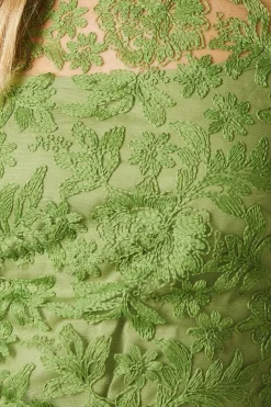 Debut London by Coast Cami Lined Lace Maxi Dress