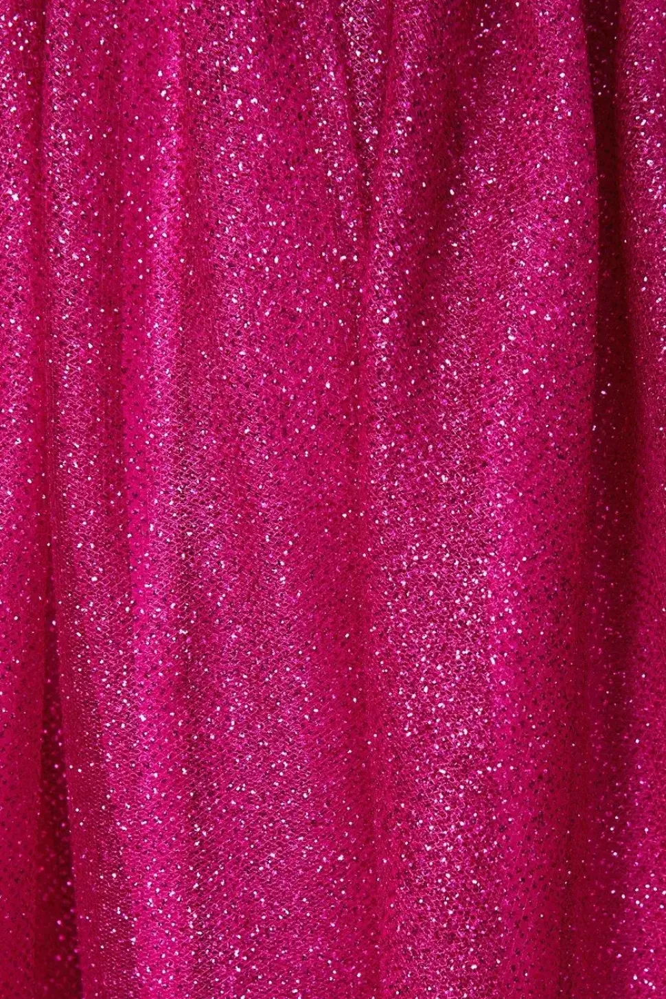 Debut London by Coast Glitter Mesh Bandeau Full Skirted Prom Dress