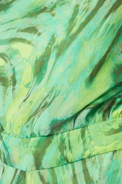 Debut London by Coast Printed Cowl Front Halter Jumpsuit
