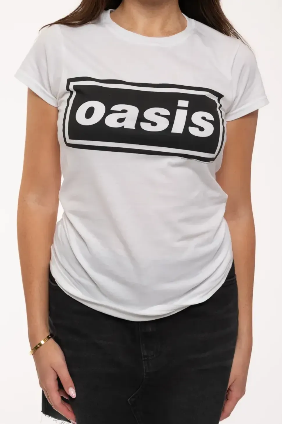 Decca Band Logo Skinny Fit T Shirt