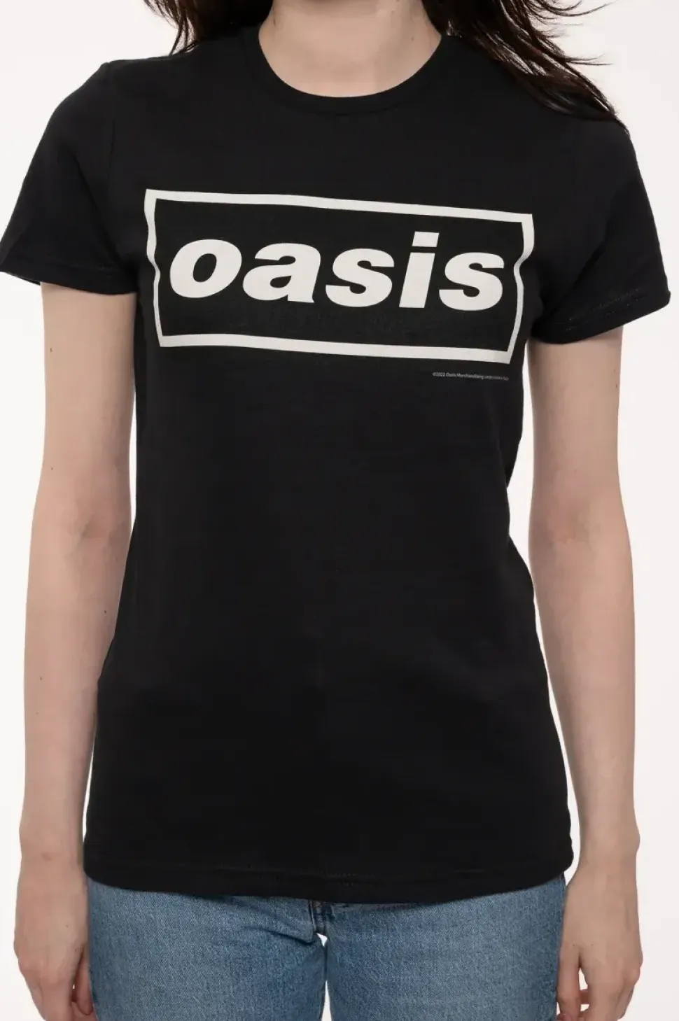 Decca Band Logo Skinny Fit T Shirt