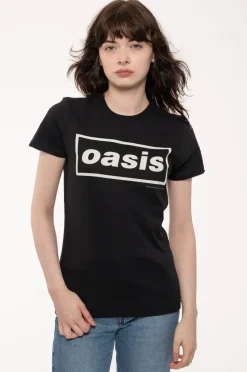 Decca Band Logo Skinny Fit T Shirt