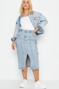 Denim Biker Jacket
