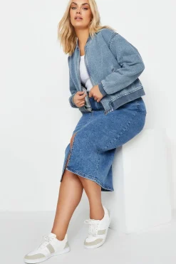 Denim Bomber Jacket