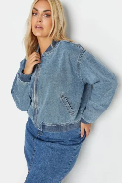 Denim Bomber Jacket