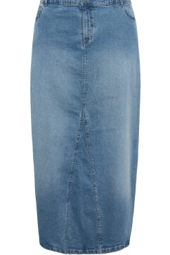 Denim Maxi Skirt