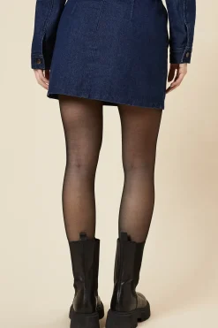 Denim Mini Skirt