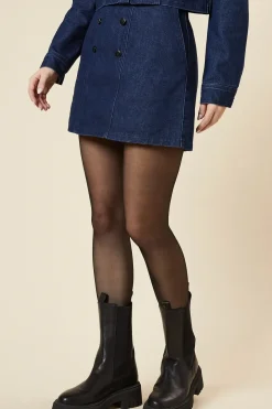 Denim Mini Skirt