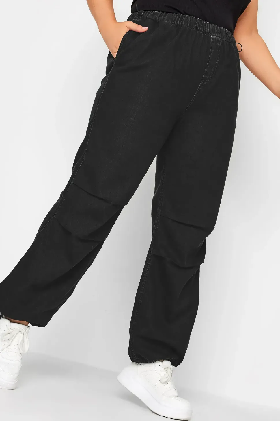 Denim Parachute Jeans