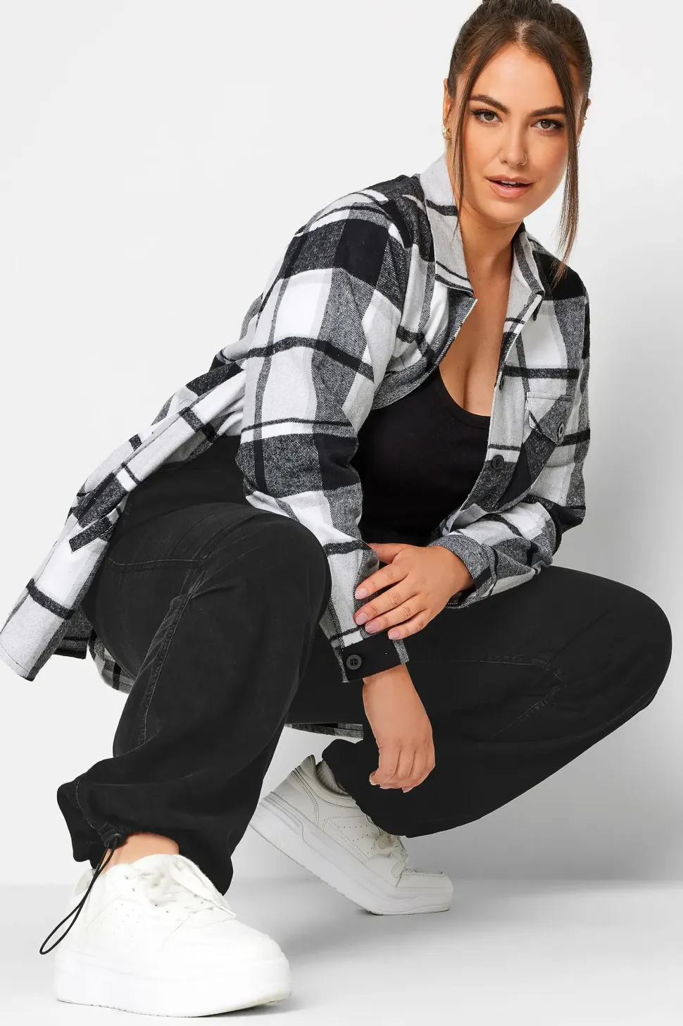 Denim Parachute Jeans