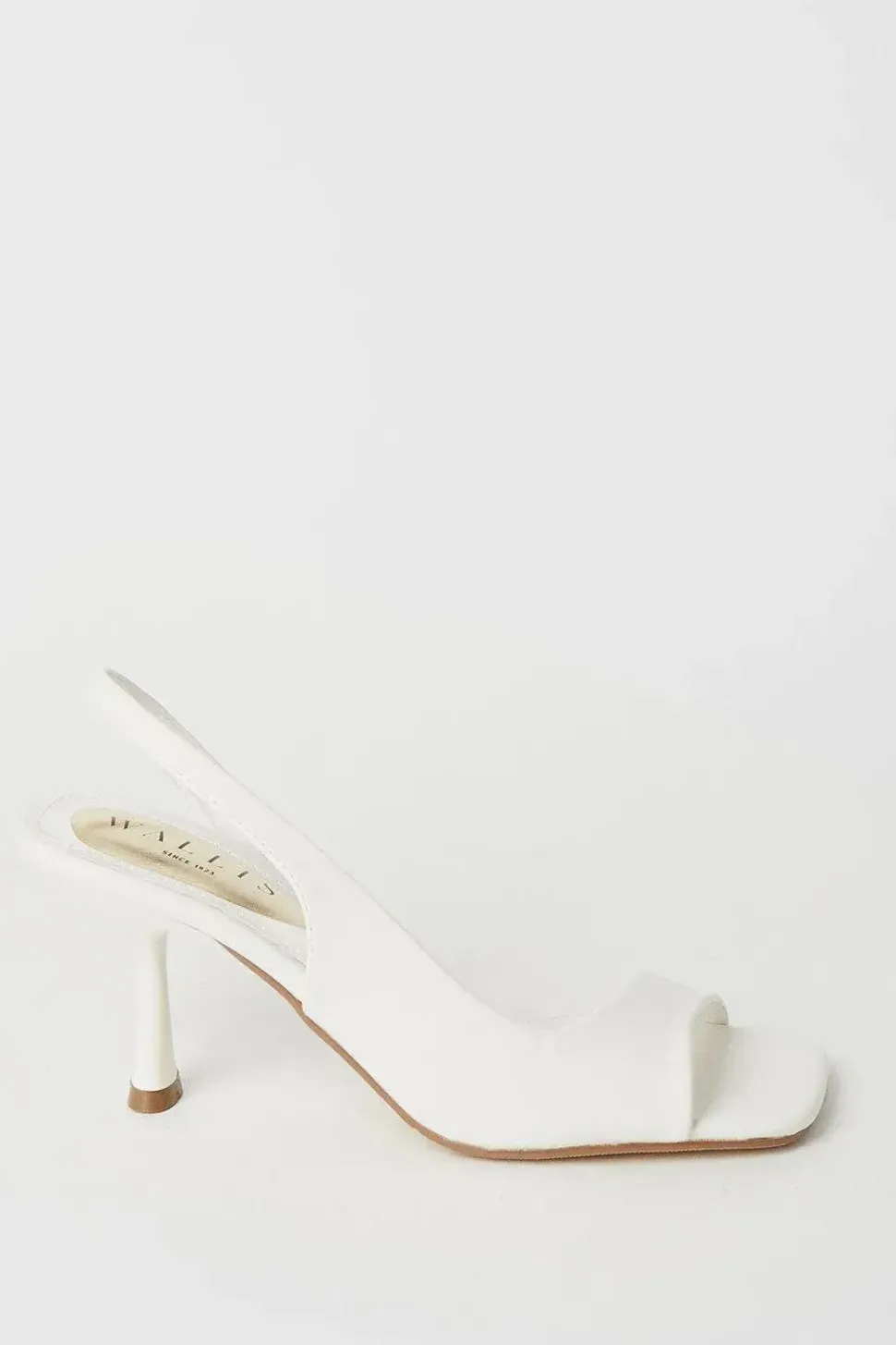 Destiny Sling Back Open Side High Stiletto Court Shoes