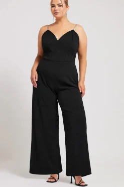 Diamante Corset Jumpsuit
