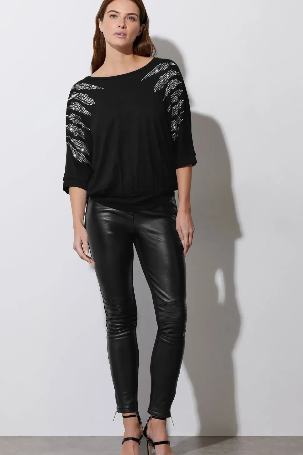 Diamante Sleeve Top