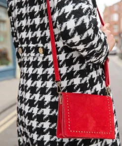 Diamante 'Danni' Mesh Top Handle Bag