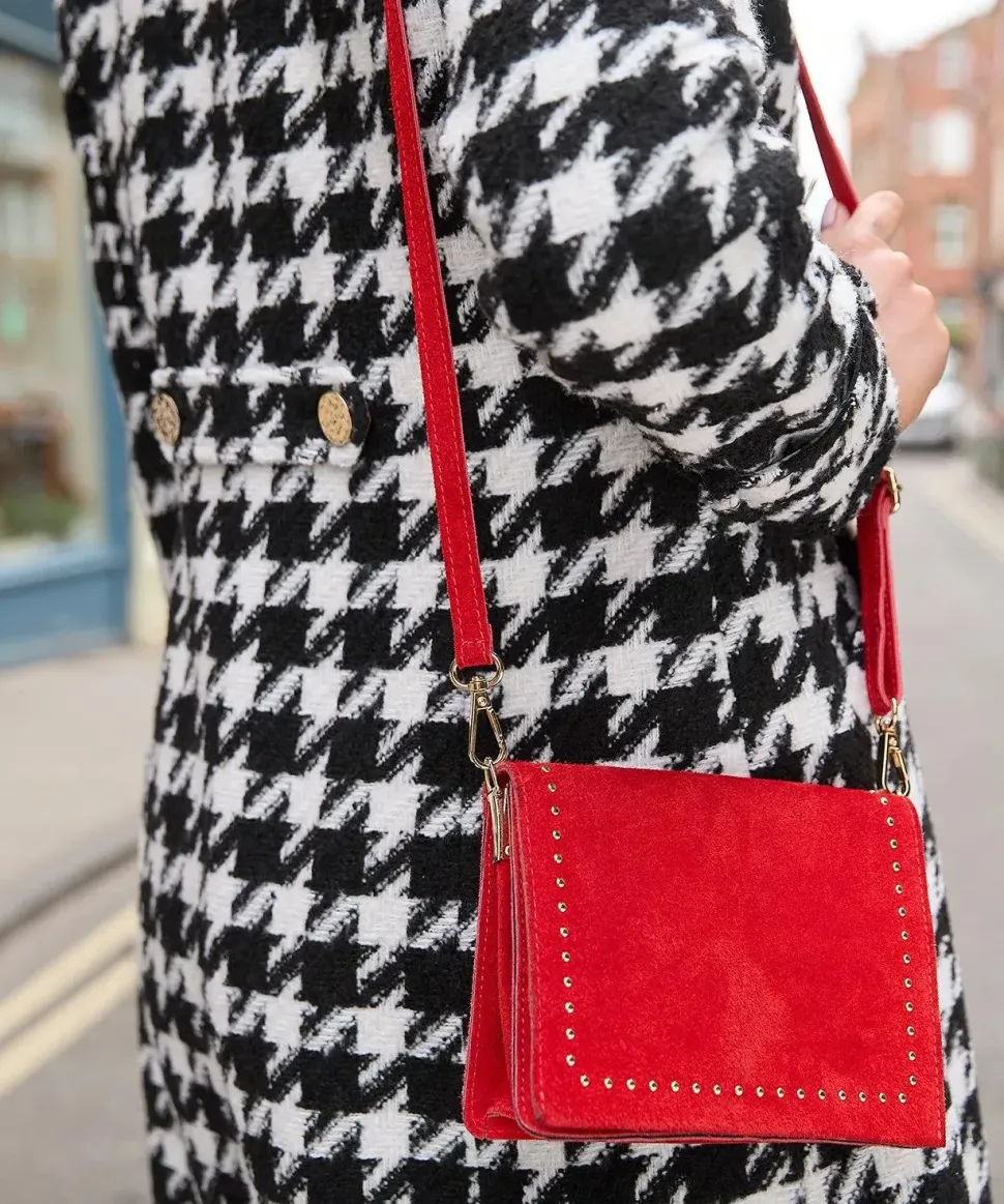 Diamante 'Danni' Mesh Top Handle Bag
