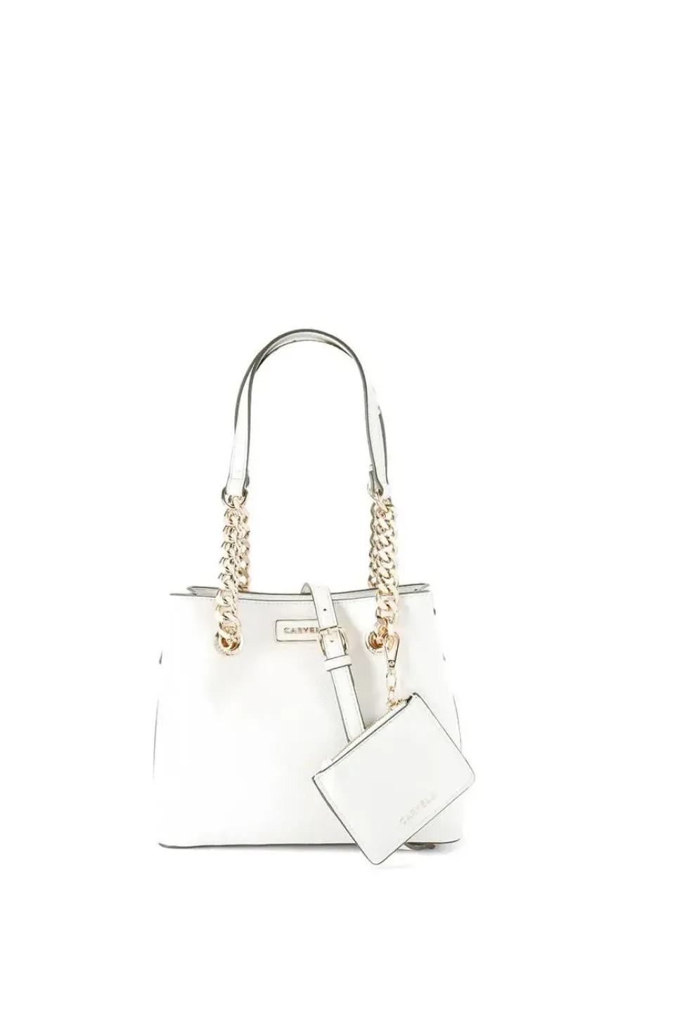Diamante 'Donatella' Fold Over Soft Clutch Bag