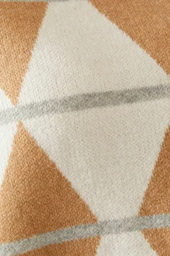Diamond Pattern Roll Neck Jumper