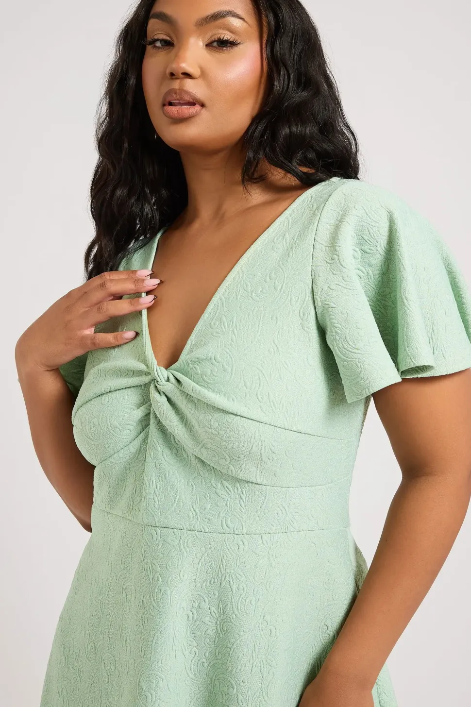Dipped Hem Dress