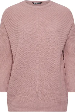 Dipped Hem Knitted Jumper