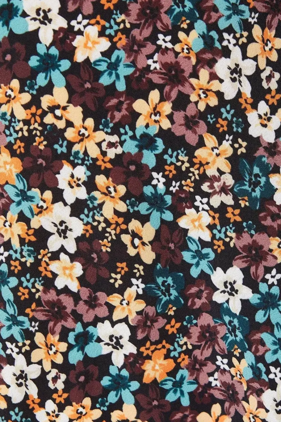 Ditsy Floral Empire Mini Dress