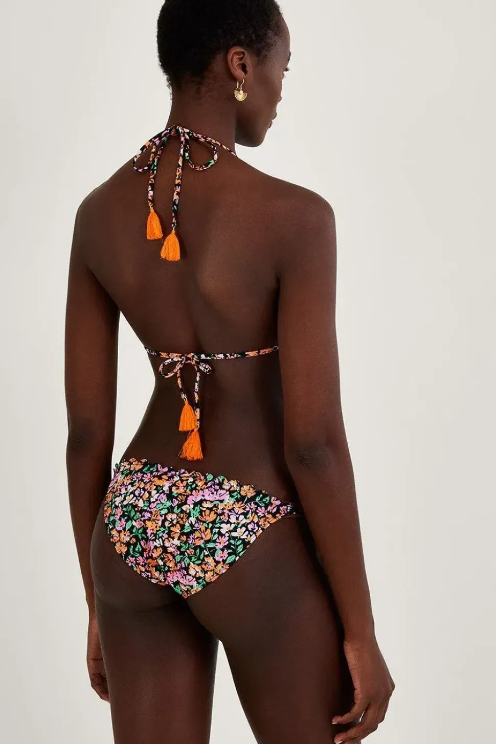 Ditsy Print Bikini Bottoms