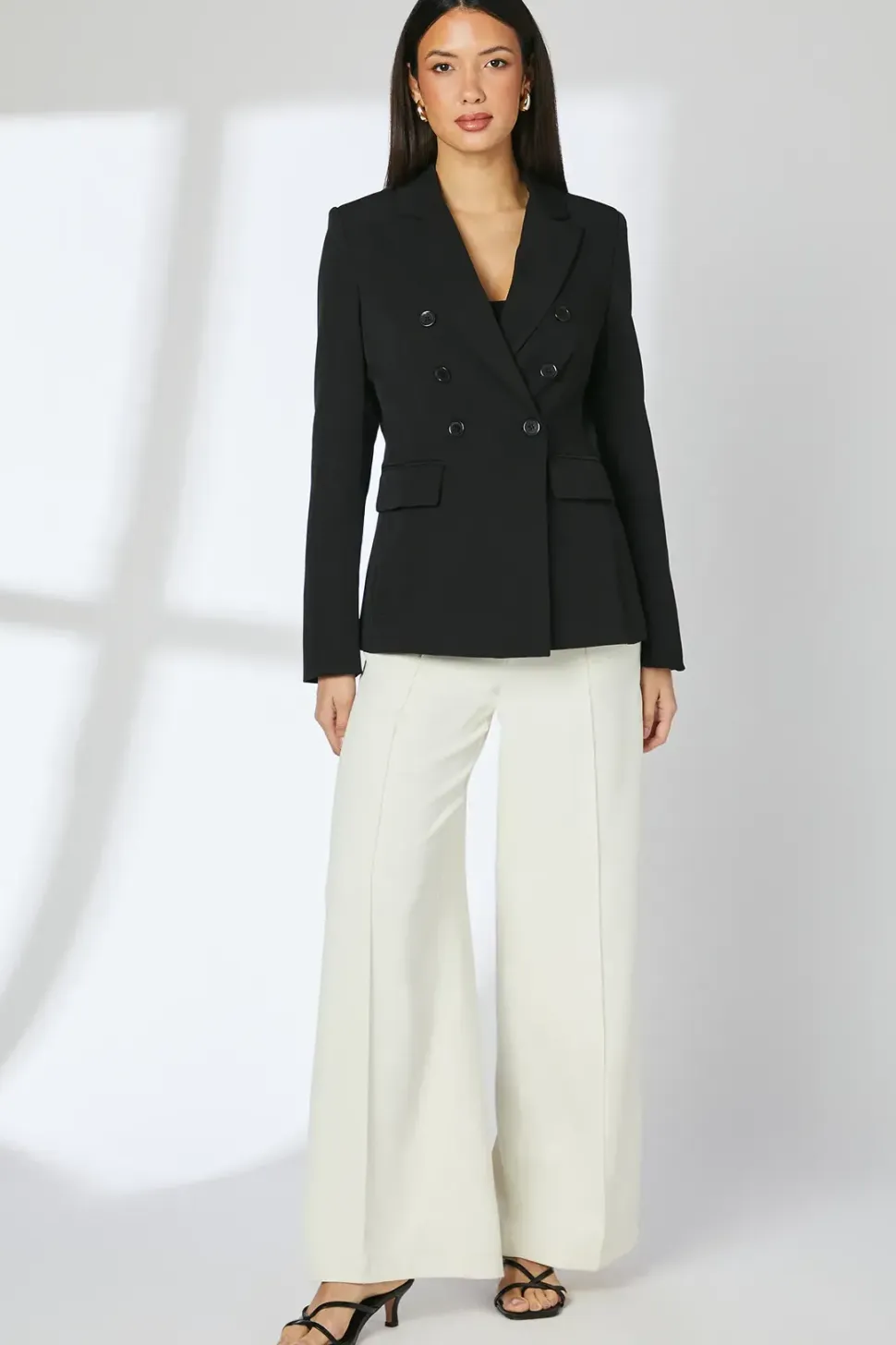 Dogtooth Tweed Blazer