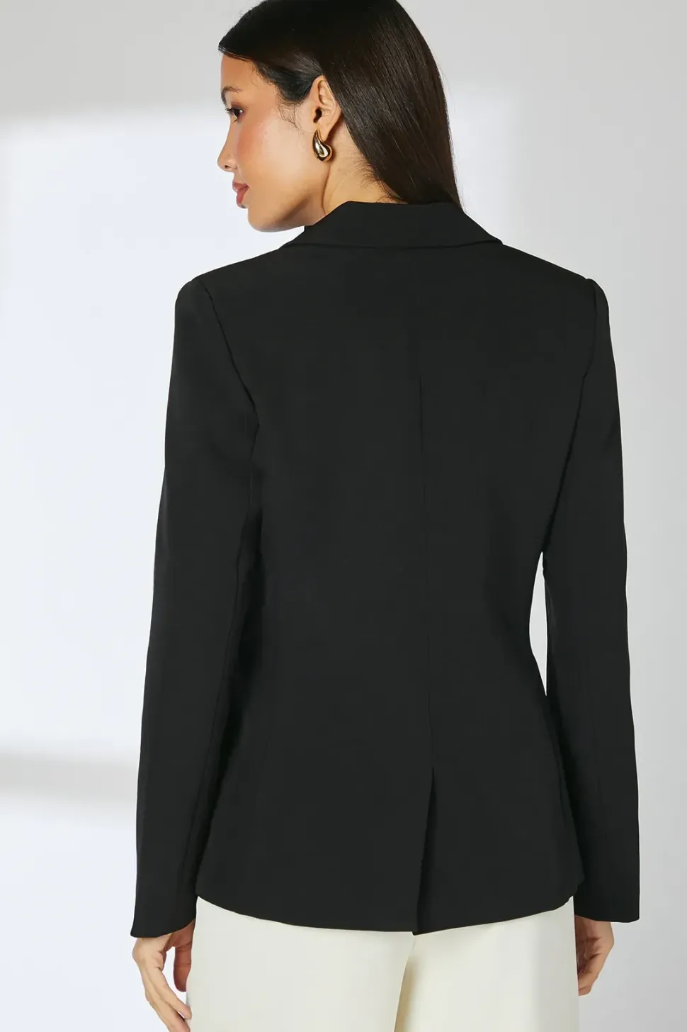 Dogtooth Tweed Blazer