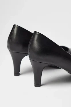 Dora Kitten Heel Court Shoes