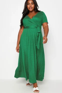 Dot Print Maxi Dress
