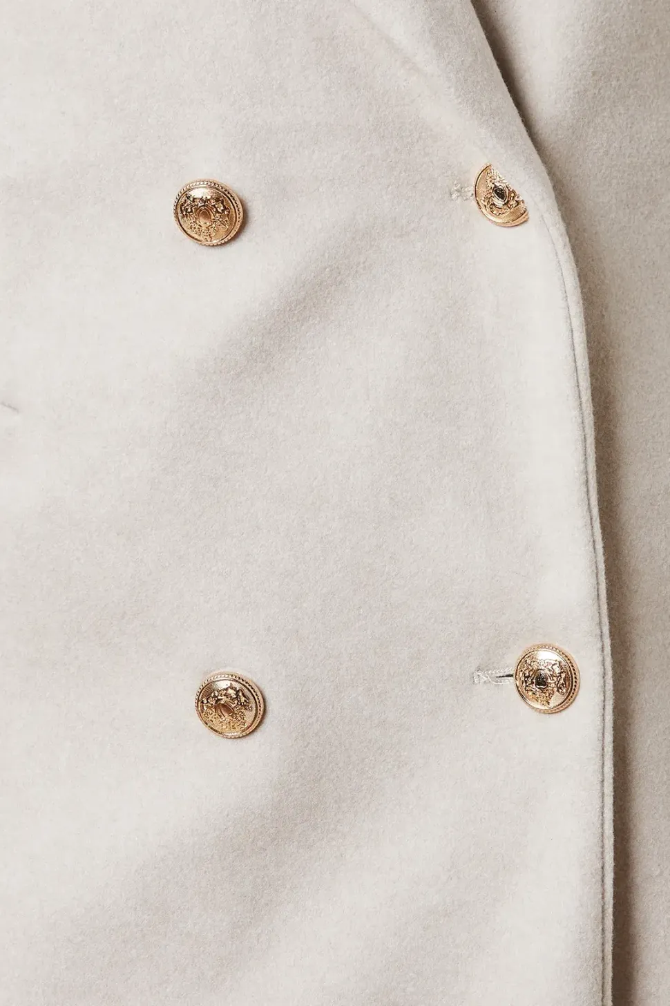 Double Breasted Collared Coat
