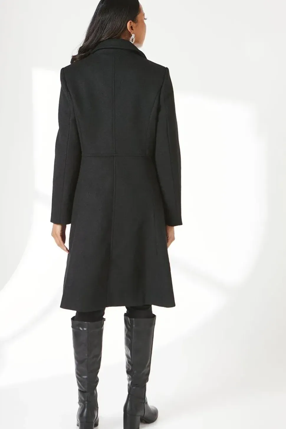 Double Breasted Dolly Coat